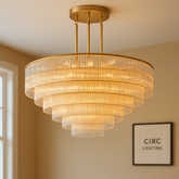 Amadeo Round Chandelier 60"